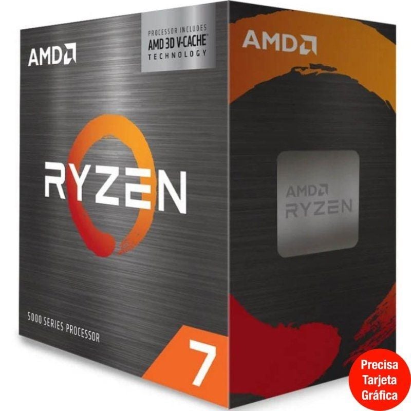 Procesador AMD Ryzen 7 5700X3D 3GHz Socket AM4