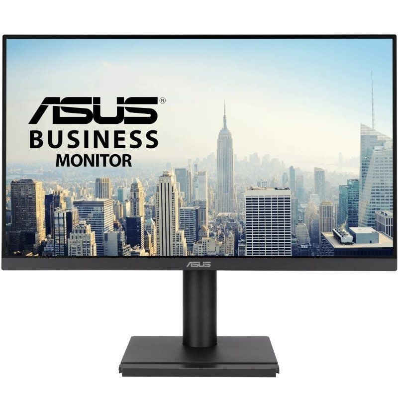 Monitor Profesional Asus VA279QGS 27'/ Full HD/ Multimedia/ Regulable en altura/ Negro