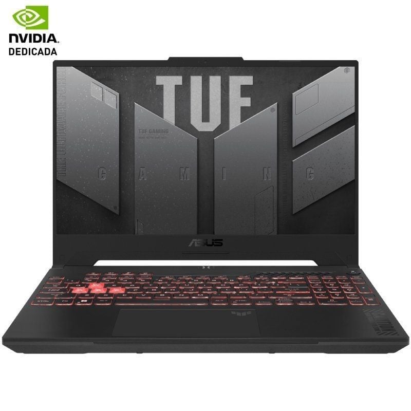 Portátil Gaming Asus TUF Gaming A15 TUF507NUR-LP110 Ryzen 7 7435HS/ 32GB/ 1TB SSD/ GeForce RTX 4050/ 15.6'/ Sin Sistema Operativo