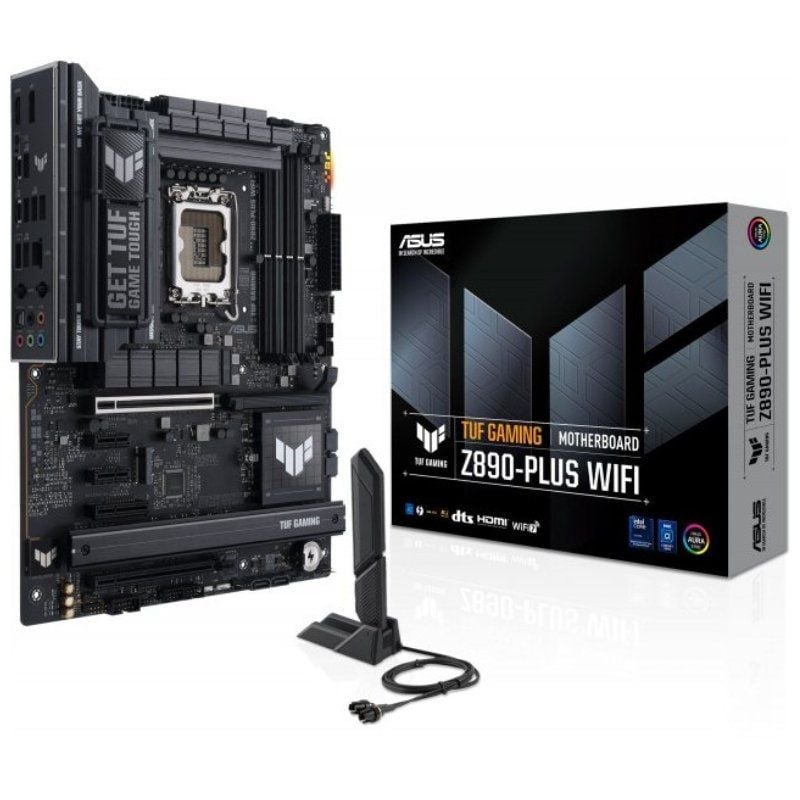 Placa Base Asus TUF GAMING Z890-PLUS WIFI/ Socket 1851/ DDR5/ PCIe 5.0