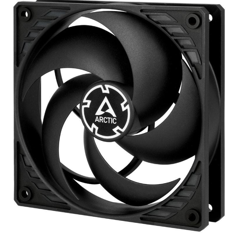 Ventilador Arctic P12/ 12cm/ Negro