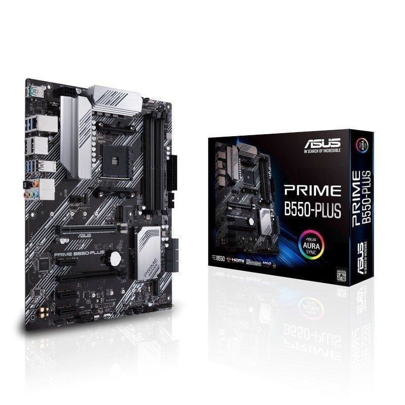 Placa Base Asus Prime B550-PLUS Socket AM4/ DDR4/ PCIe 4.0
