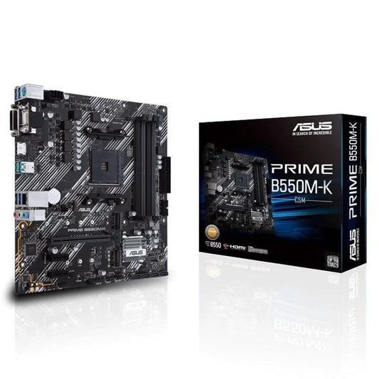 Placa Base Asus Prime B550M-K Socket AM4/ DDR4/ PCIe 4.0/ Micro ATX