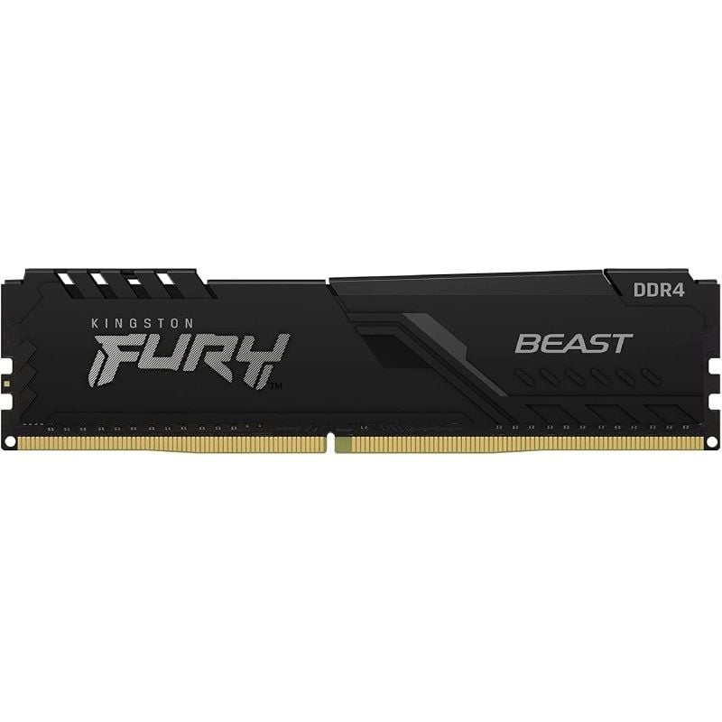 Memoria RAM Kingston FURY Beast 16GB/ DDR4/ 2666MHz/ 1.2V/ CL16/ UDIMM