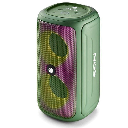 Altavoz con Bluetooth NGS Roller Beast/ 32W/ 2.0/ Verde