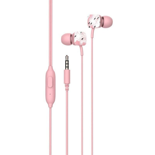 Auriculares Intrauditivos SPC Hype/ con Micrófono/ Jack 3.5/ Rosas