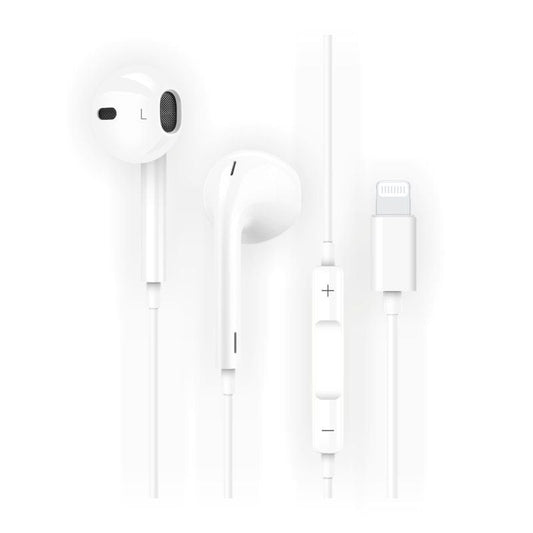 Auriculares Intrauditivos Tech One Tech earTECH HIP TEC1201/ con Micrófono/ Lightning/ Blancos