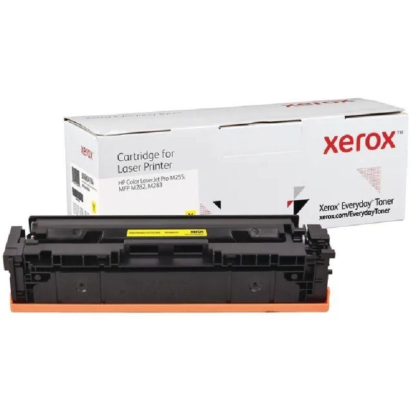 Tóner compatible Xerox 006R04186 compatible con HP W2032A/ 2100 páginas/ Amarillo