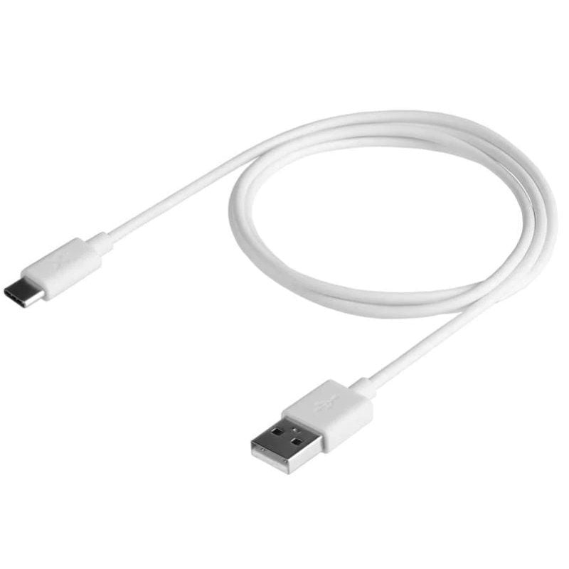 Cable USB Tipo-C Xtorm CE004/ USB Tipo-C Macho - USB Macho/ Hasta 60W/ 5Gbps/ 1m/ Blanco